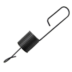 1971-73 KICK DOWN CABLE RETRACTING SPRING - V8, A/T